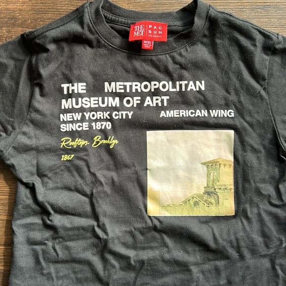 The Met x PacSun Kids Rooftops Brooklyn T-Shirt - Picture 2 of 5